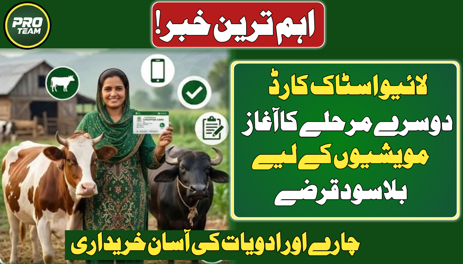 CM Punjab Livestock Card